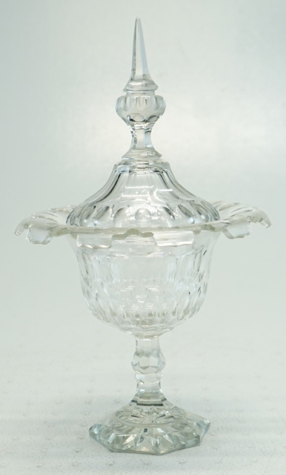 Bonbonniere -Kristall ca um 1850