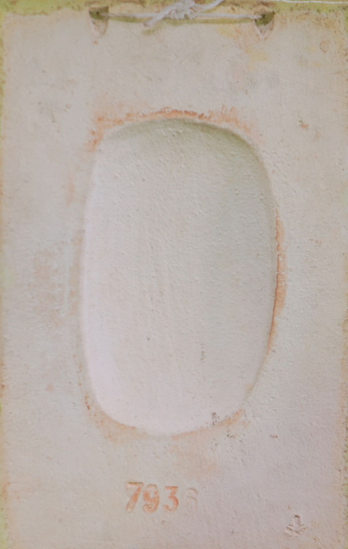 Karlsruhe, großherzogliche Manufaktur: Reliefplatte "2 Grazien" v. Erwin Spuler, Form Nr. 7936 - Image 3 of 3