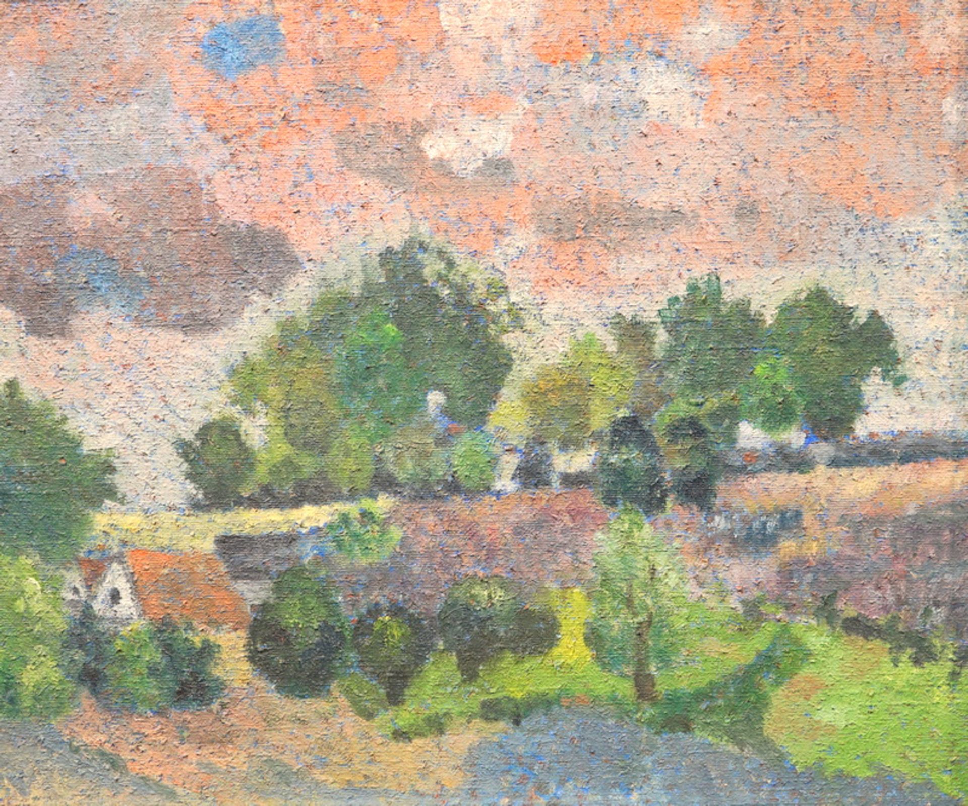 Kreutzberg, Hans-Josef: Pointillistische Landschaft