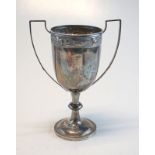 Grosser Pokal mit Lotos und Kirschblütenfries China 19. JH.