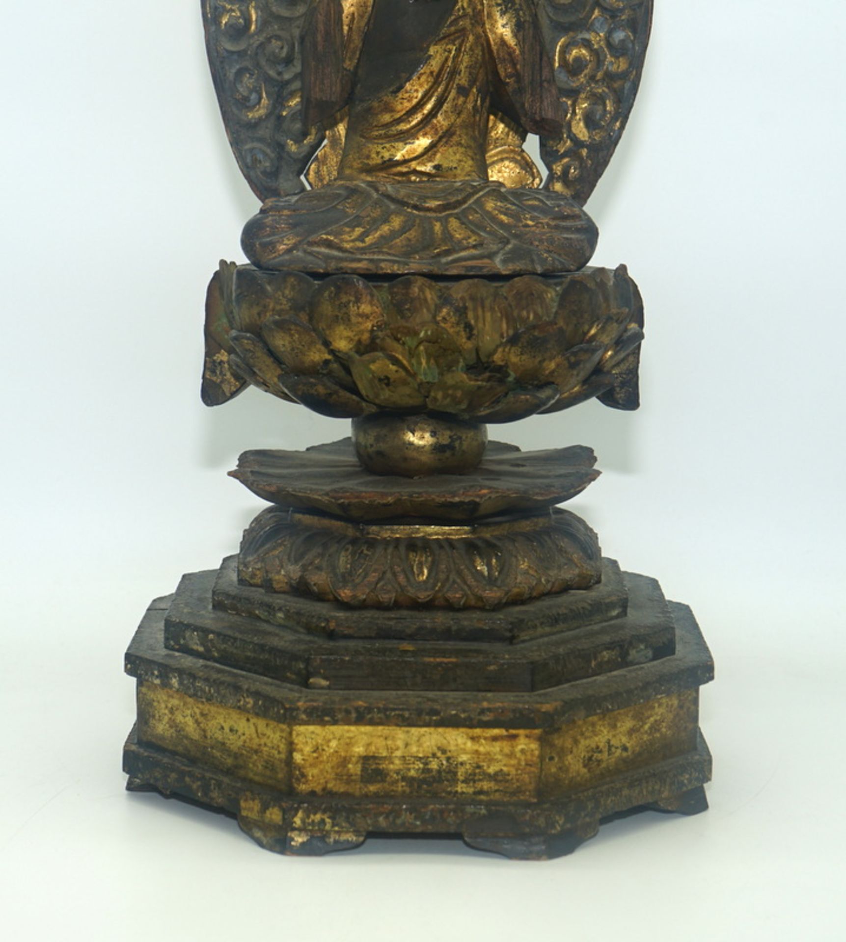 Amida Raigo-Buddha sitzend, Japan, Edo-Epoche, 19.Jhd. - Image 3 of 4