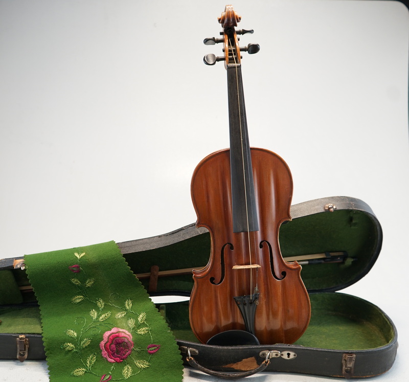 Violine von 1919 nach älterm Vorbild -Sammlung Hermann Schreyer