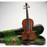 Violine von 1919 nach älterm Vorbild -Sammlung Hermann Schreyer