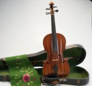 Violine von 1919 nach älterm Vorbild -Sammlung Hermann Schreyer