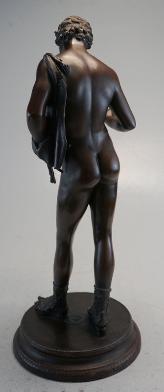 Bronze "Narciss" Museumskopie Neapel 62cm - Image 4 of 4