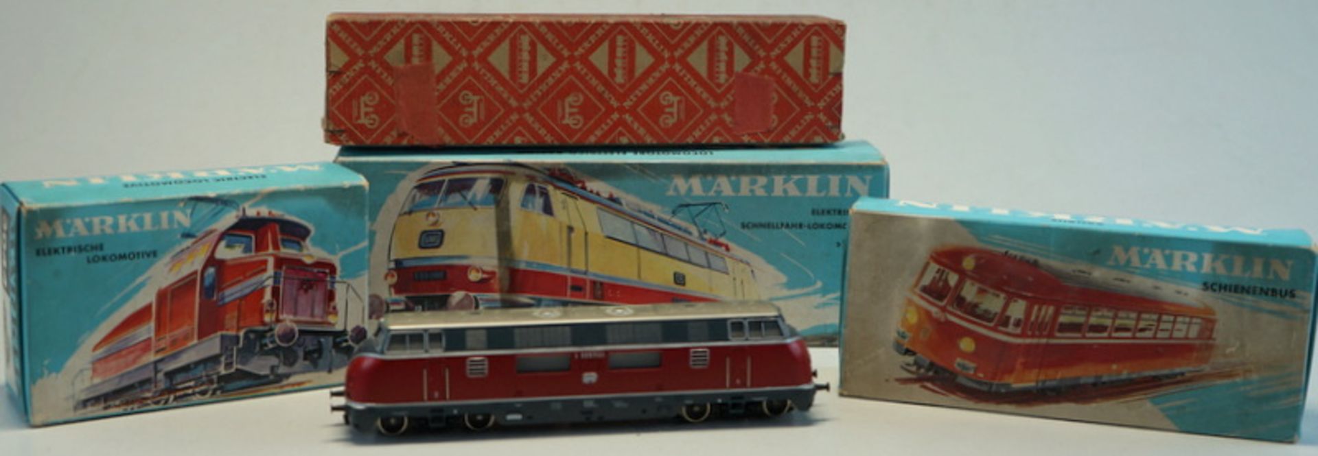 Märklin 1929ff, Gebr. Märklin & Cie., G.m.b.H. Göppingen: Sammlung 4 alter märklin-Loks, Spur H0