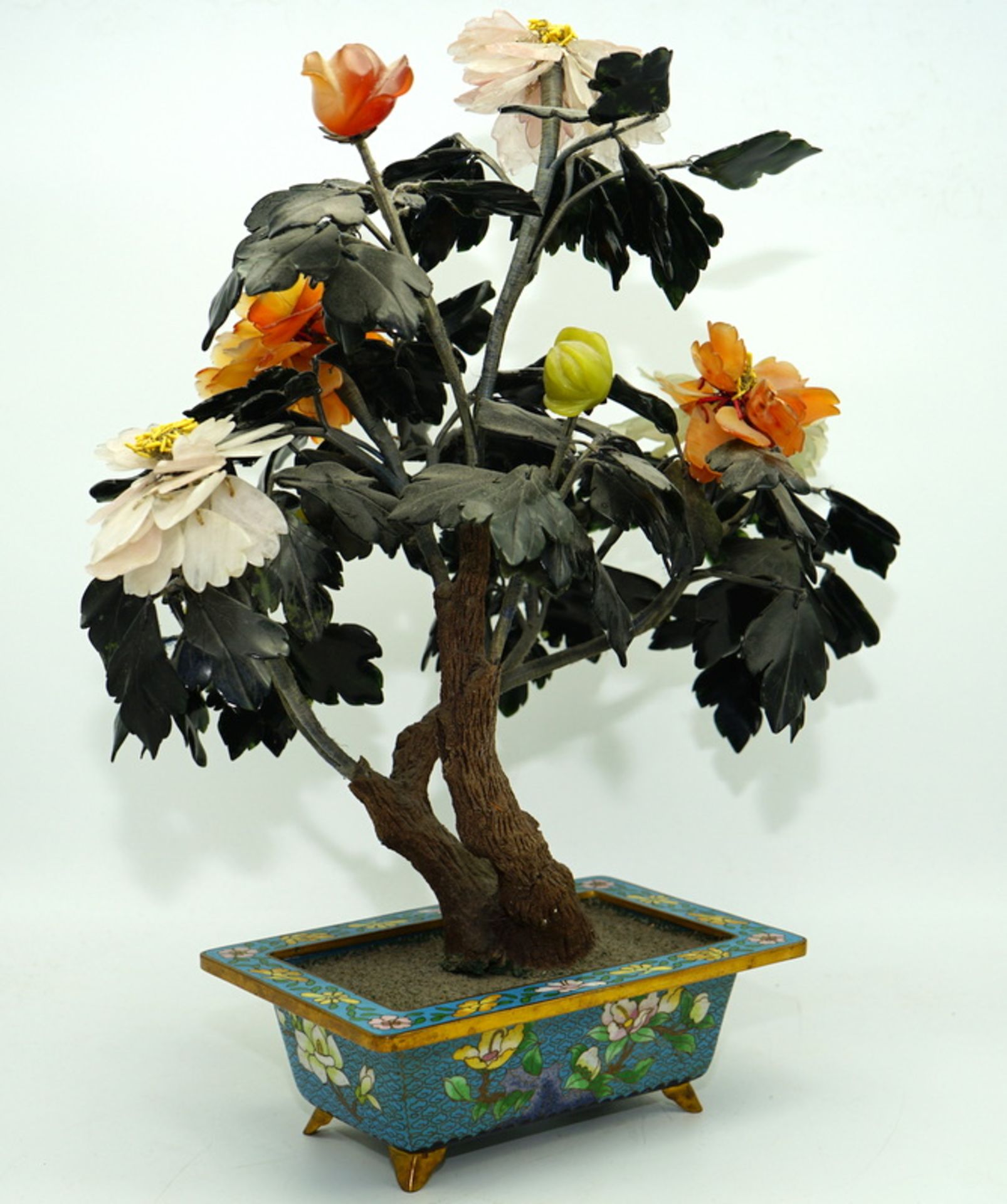 Bonsai Halbesteinbaum, 20. Jh., China - Image 3 of 3