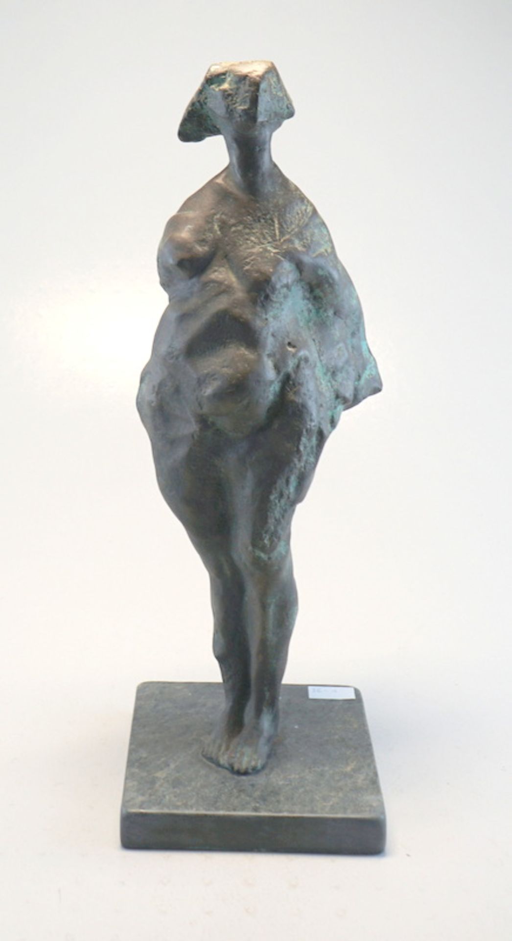 De Angelis, Giovanni: Stehender Frauenakt -Bronzeguss