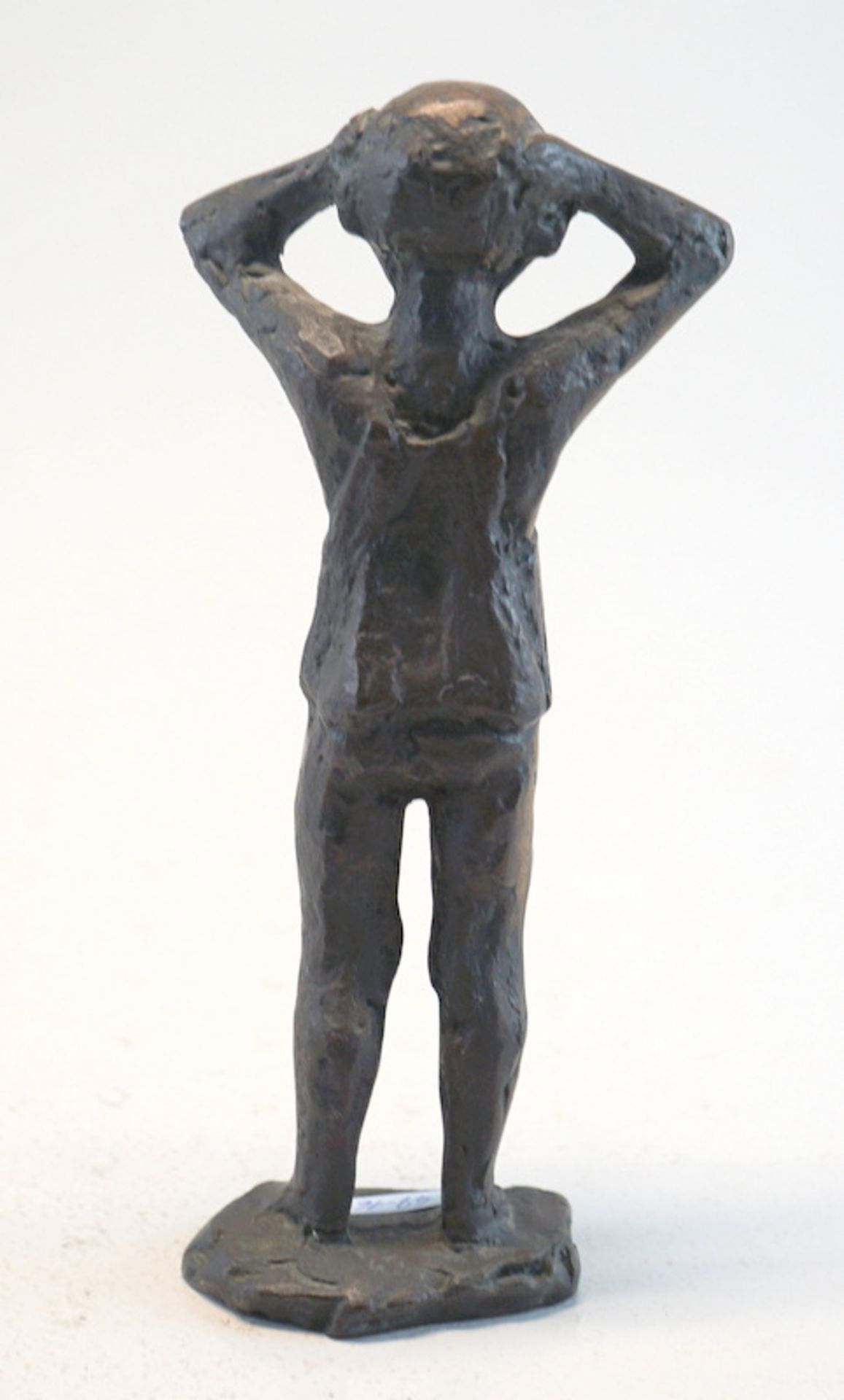 Beckmann, Curt: "stehender Knabe", Bronzefigur - Image 3 of 4