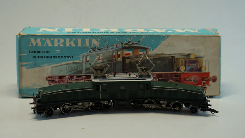 Märklin 1929ff, Gebr. Märklin & Cie., G.m.b.H. Göppingen: alte märklin Krokodil-E-Lok 3015, Spur H0.