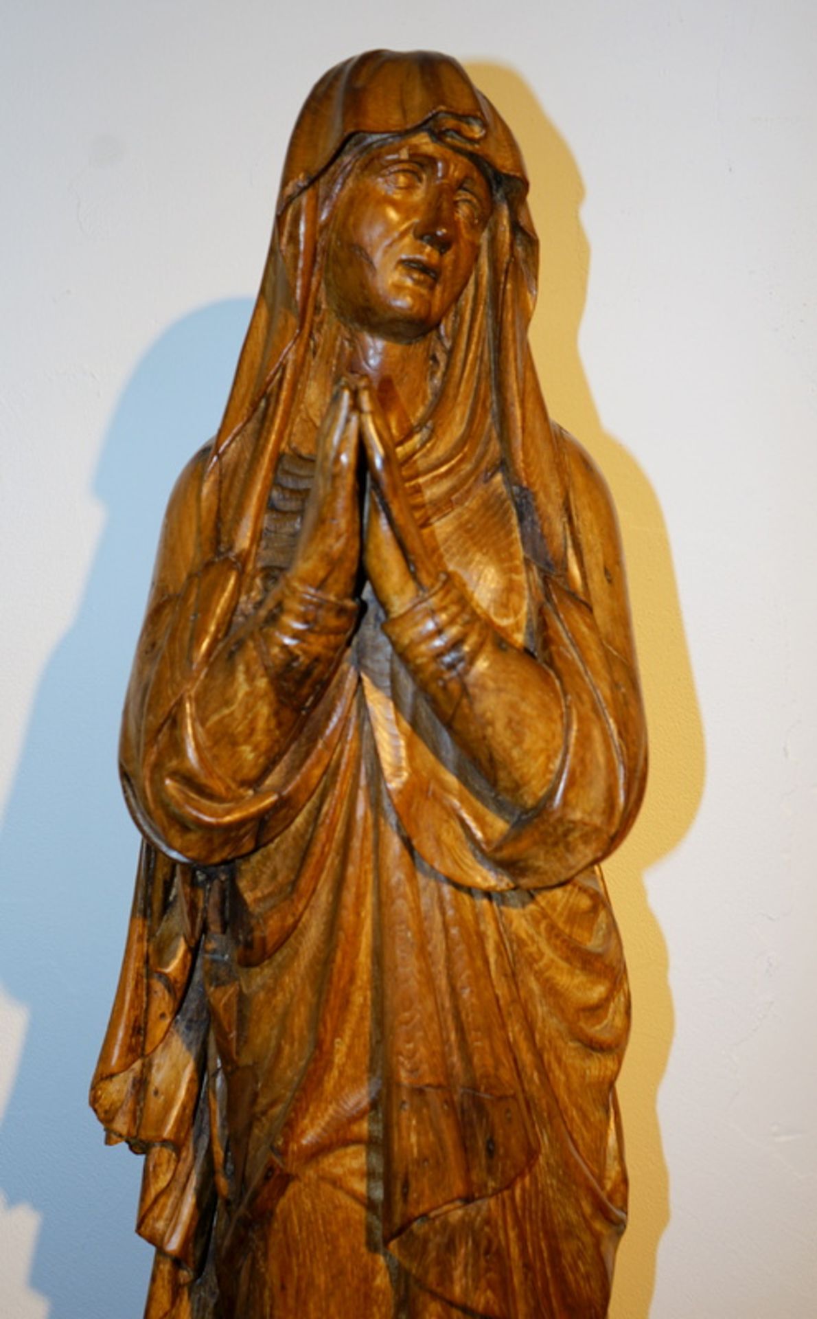 Maria Magdalena aus Barocker Kreuzigungsgruppe -Rheinisch 17/18 Jh. - Image 2 of 5