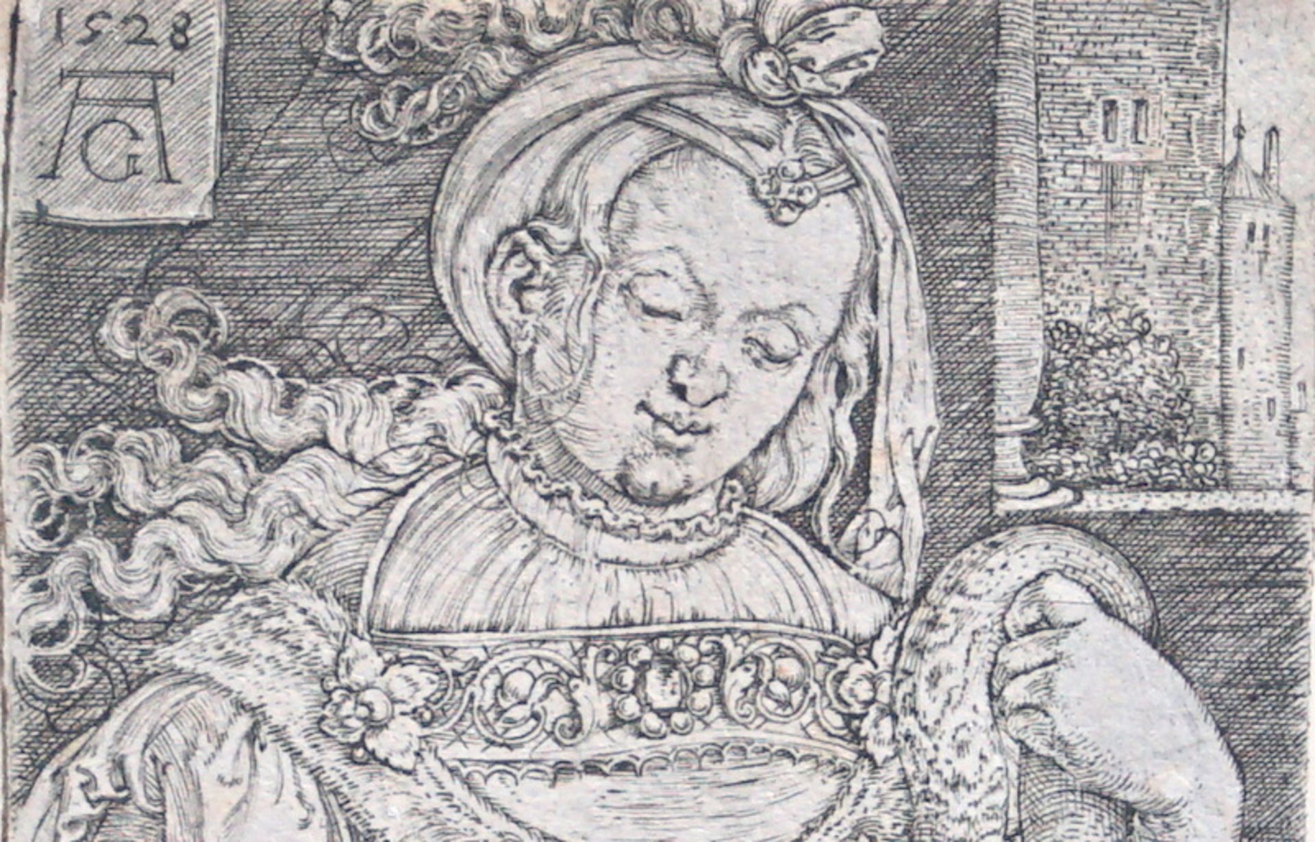 Aldrgrever, Heinrich: Intemperantia - Die Unmäßigkeit (1528) - Image 2 of 3