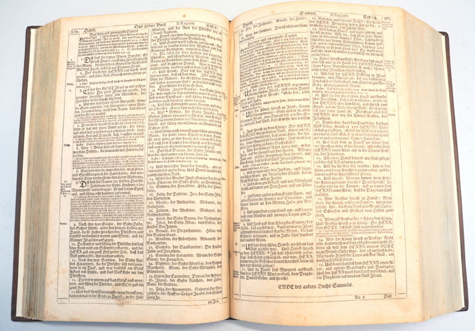 Kurfürstenbibel/Weimarer Bibel Endter Nürnberg 1652 - Image 5 of 5
