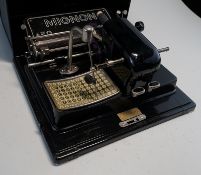seltene Schreibmaschine Mignon 3