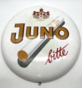 Werbeschild " Juno bitte" v. Josetti,50er Jahre
