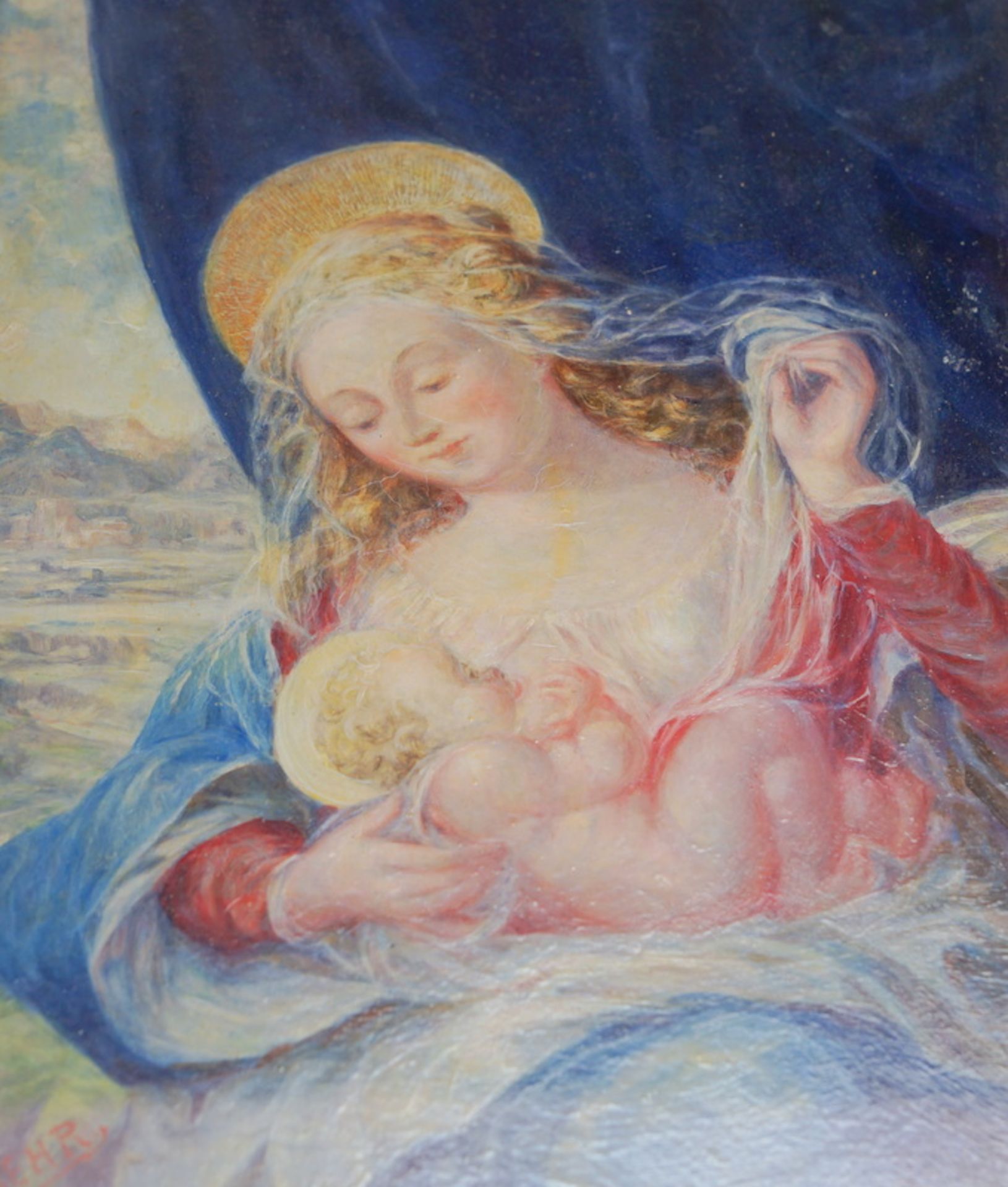 Behr, L.: Madonna mit dem Kinde - Image 2 of 2