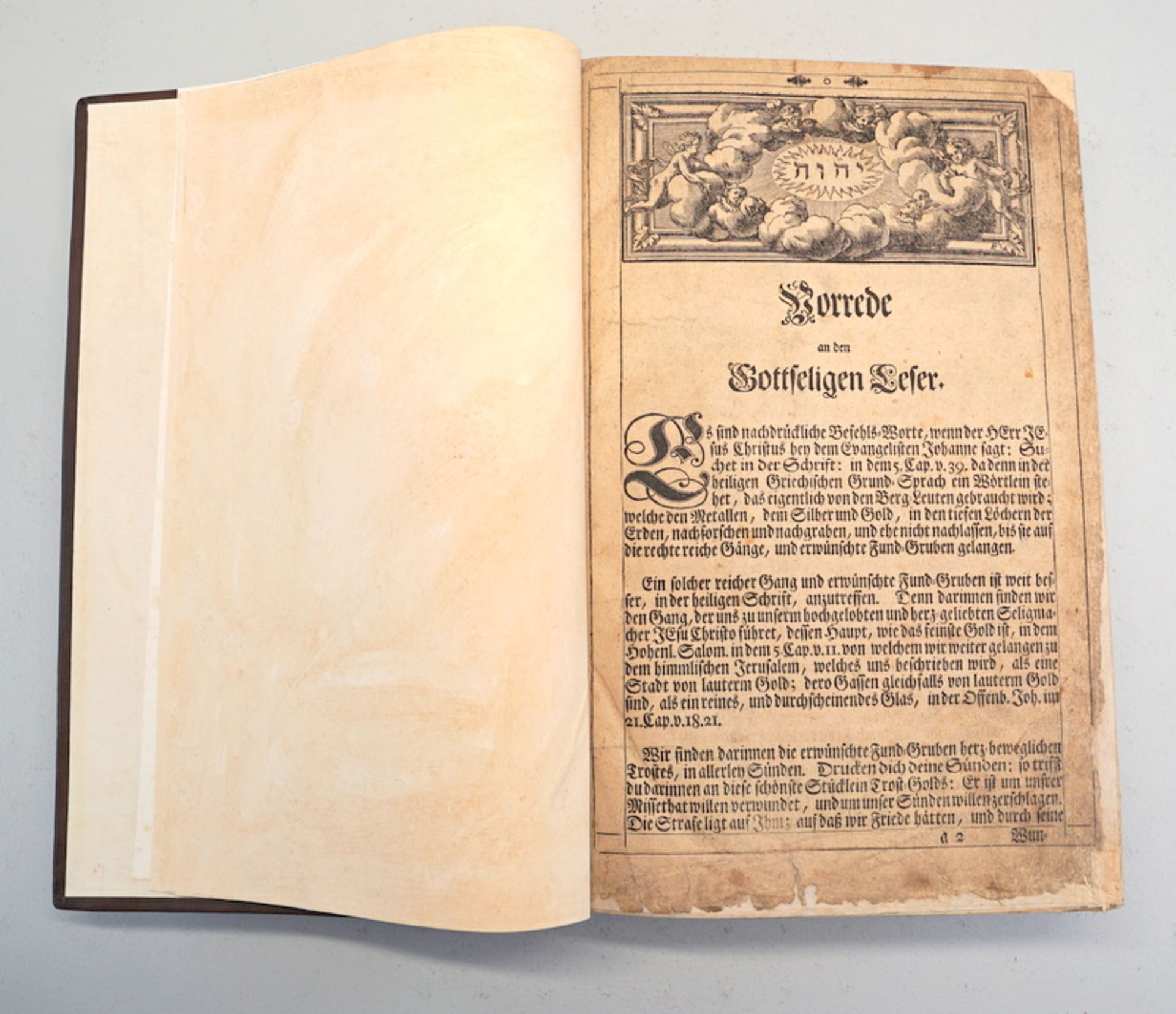 Kurfürstenbibel/Weimarer Bibel Endter Nürnberg 1652 - Image 4 of 5