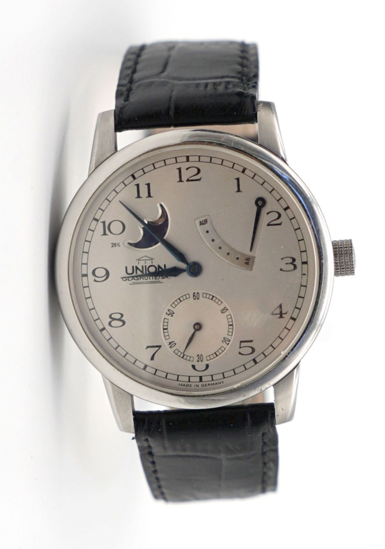 Union Glashütte i Sachsen: Automatic Gangreserve und Mondphase, Julius Bergter, limitiert Ed 58/100 - Image 2 of 3