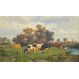 Thoren, Karl Kasimir Otto Ritter von: Grasende Kühe auf der Weide