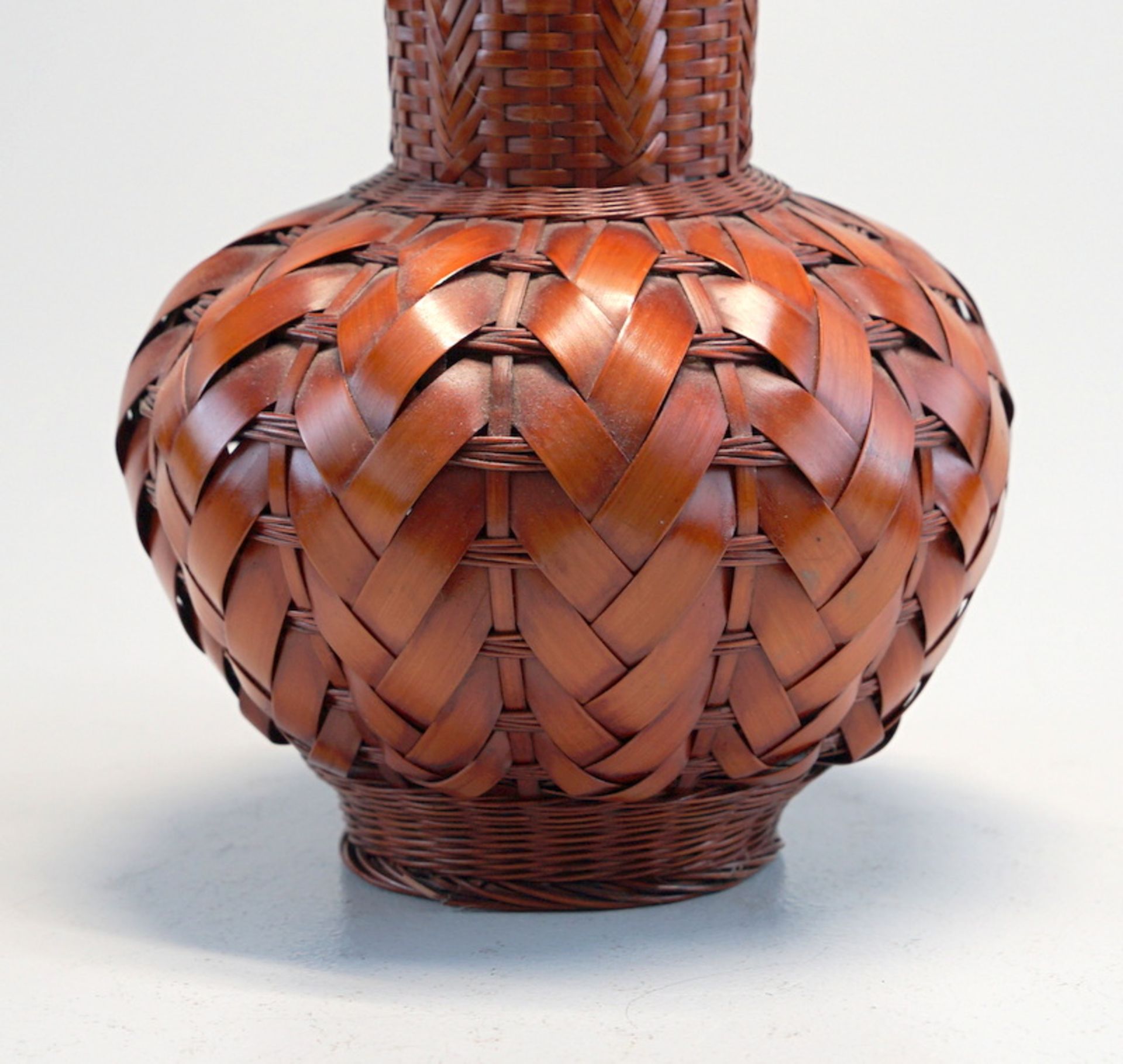 Ikebanische Bambus-Vase Meiji-Epoche - Bild 2 aus 4