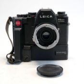 Leica, Ernst Leitz GmbH Wetzlar: Kamera Leica R3 Electronic mot mit Motor Winder