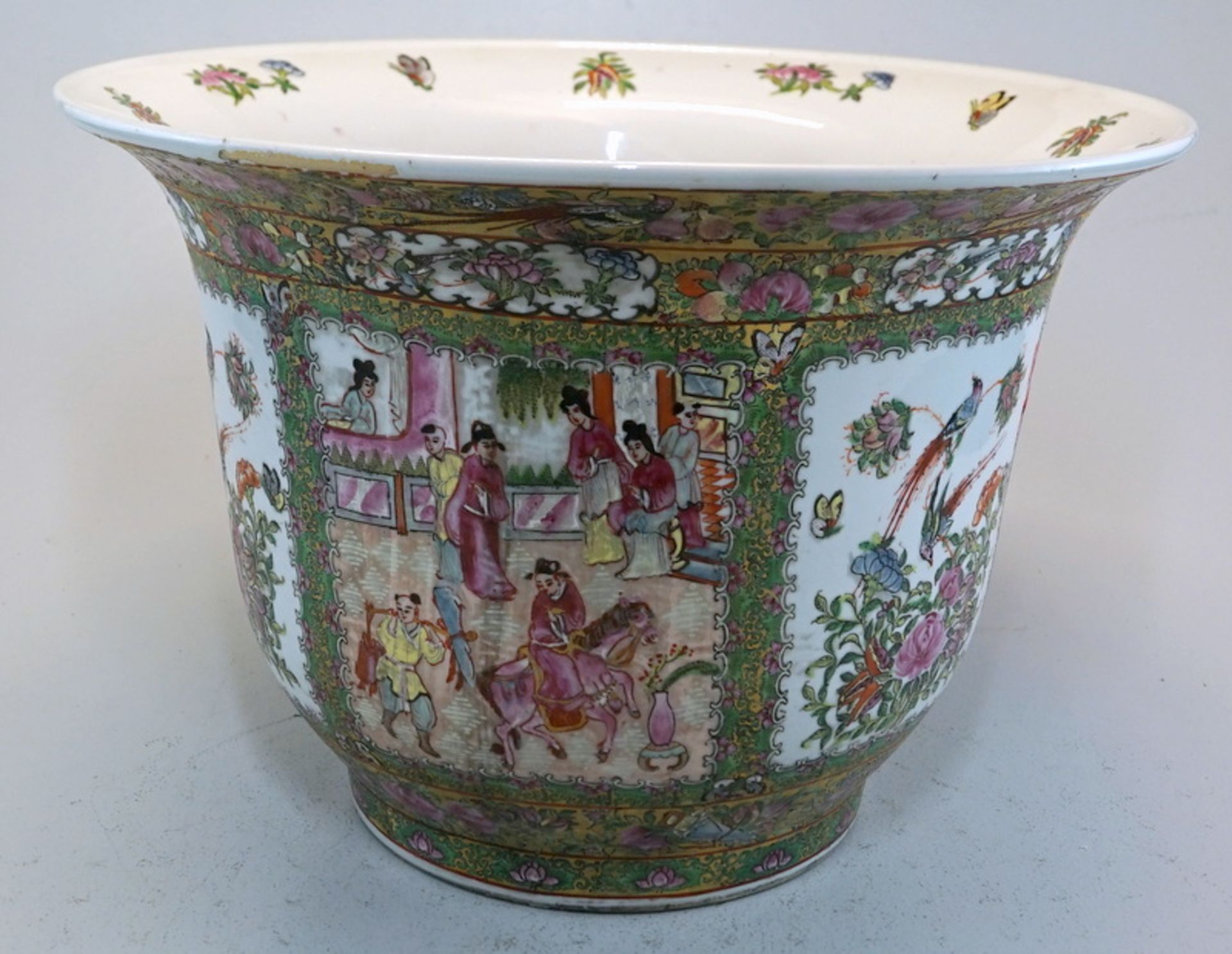 Großer Cachepot Export Pattern -China ca. 1910 late Quing