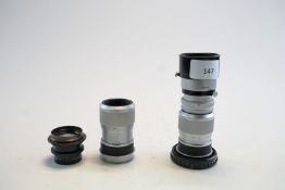 Leica, Ernst Leitz GmbH Wetzlar: Leica Objektive Summar und Elmar