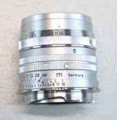 Leica, Ernst Leitz GmbH Wetzlar: Objektiv Leica M Summarit 1:1,5 5cm