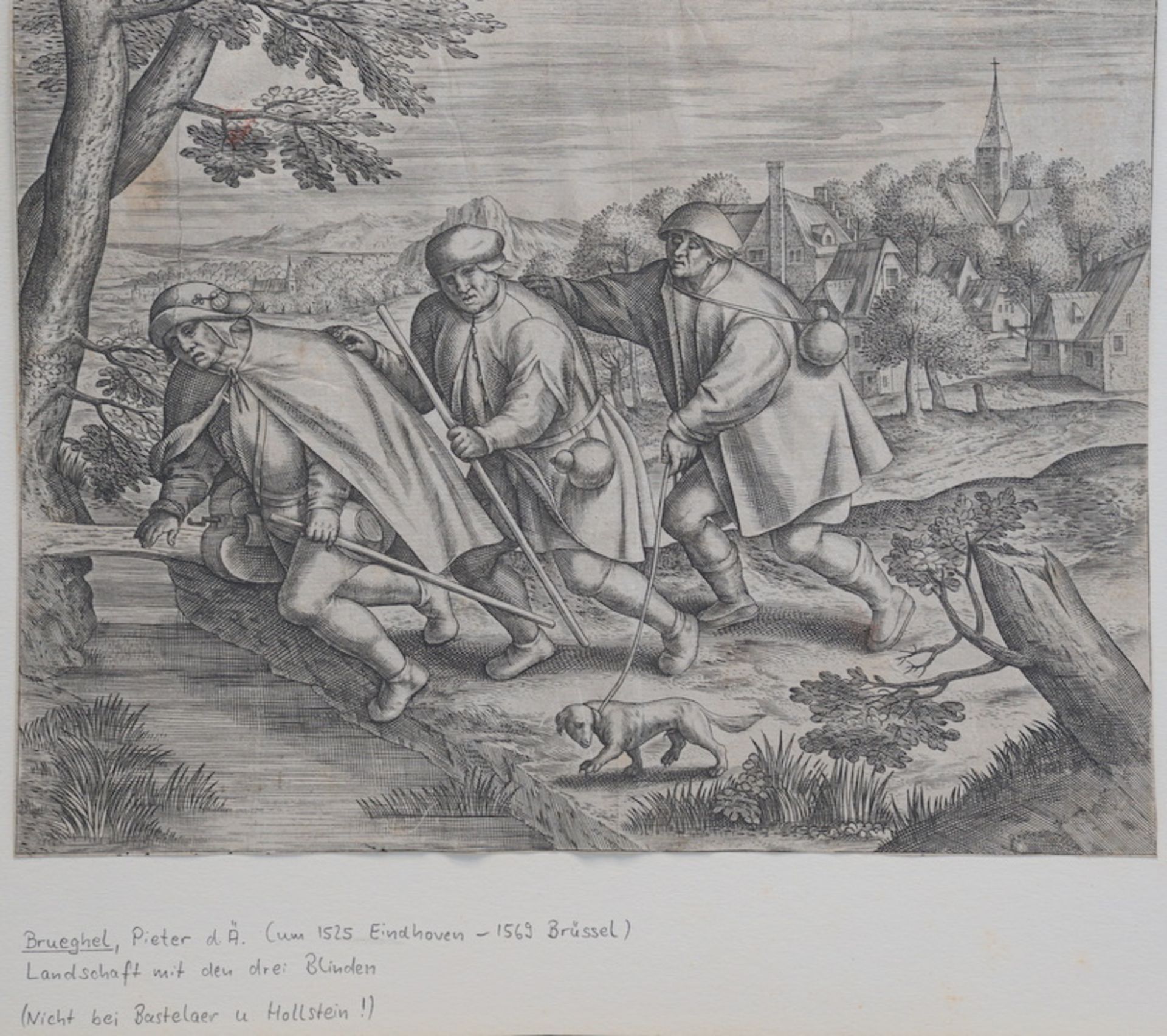 Brueghel, Pieter (nach): Das Gleichnis vom Blinden, der den Blinden führt