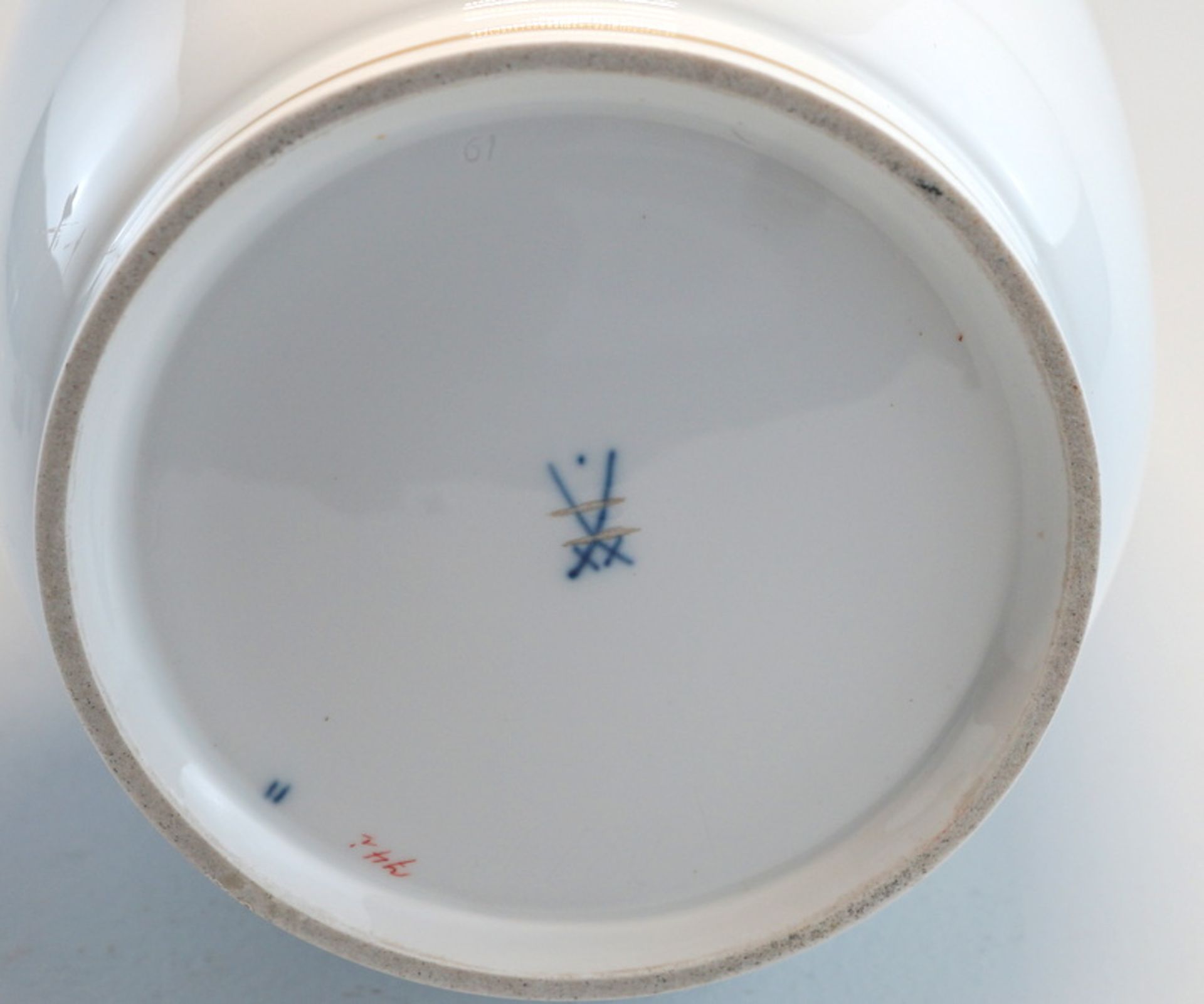 Staatlich Meissen: Vase mit Dekor "Blauer Drache" - Image 2 of 2