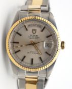 Tudor Oyster Prince Day Date Automatic Stahl Gold