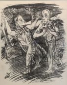 Kokoschka, Oskar: Aus: O Ewigkeit-Du Donnerwort (Bachkantate), 1916