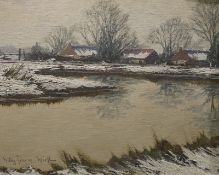 Wirth, Willy Franz: Winterlandschaft am Niederrhein