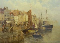 Wagner, Karl Theodor: Gelebte Rotterdammer Hafenszene