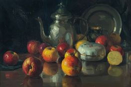 Nicolaus Johann DAVIS (1883-1967) Still Life with Apples