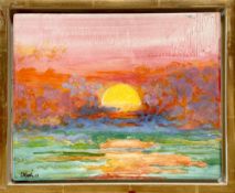 Luise Clayborn KAISH (1925-2013) Sunset
