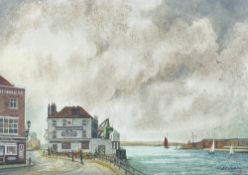 A. C. JUPP (XX) Old Portsmouth & The Entrance To The Harbour