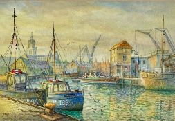 David BEER (1943) Camber Docks, Portsmouth