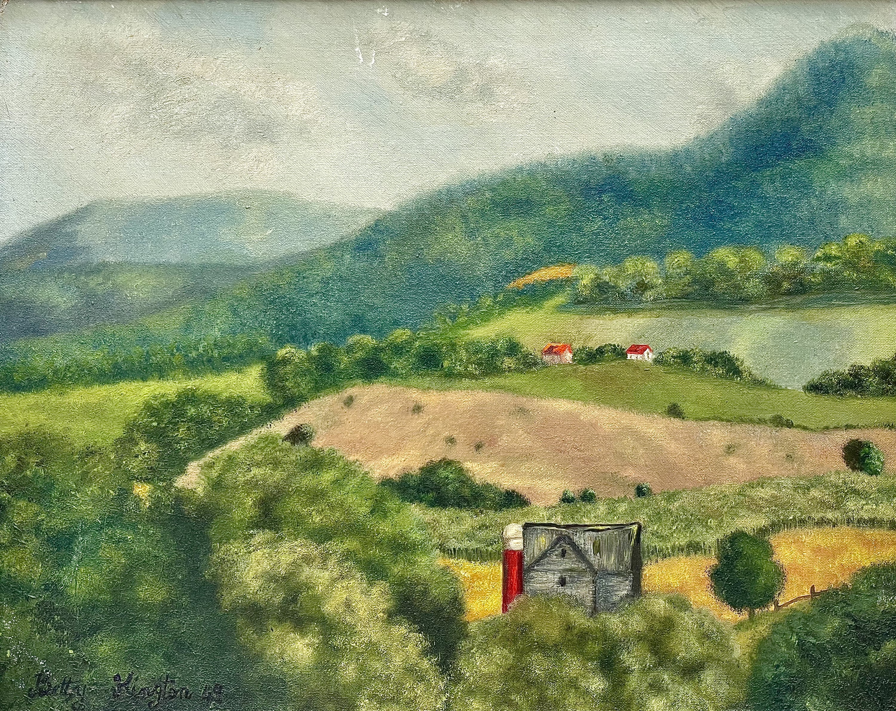 Betty KINGTON Rural landscape