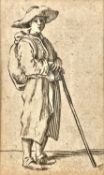 Jacques CALLOT (1592-1635) Figure Study