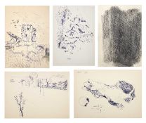 Julian DYSON (1936-2003) Five ink on paper works