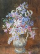 Amy E. B. HICKS (1876-1961) September Flowers