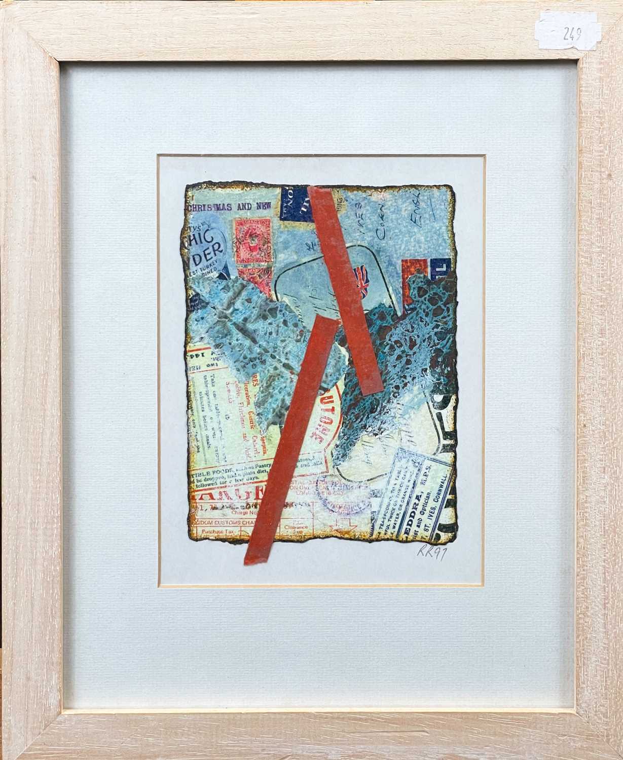 Roy RAY (1936-2021) Two mixed-media works - Image 2 of 5
