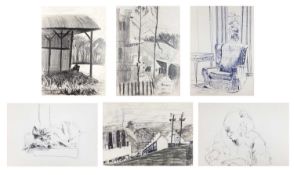 Julian DYSON (1936-2003) Six works using a range of media