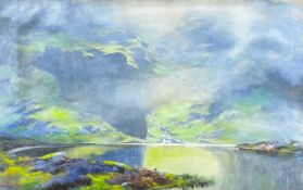 Baragwanath KING (1864-1939) Loch of Loch Treig