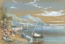Charles ROWBOTHAM (1826-1904) Neopolitan Coast