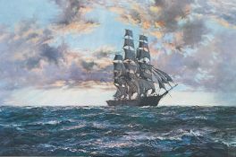 Montague J. DAWSON (1895-1973) The Tall Ship - Clipper Kaisow
