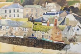 Michael SOFRONIOU (1957, Camberwell School) Houses at Mousehole