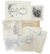 Hilda BURFORD (1887-1957) A portfolio of illustrations for potential children's books