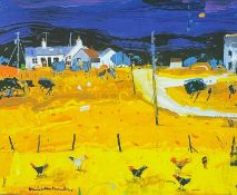 Hamish MACDONALD (1935-2008) Farm Hen, Skye